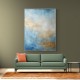 Blue & Gold Abstract 14 Wall Art