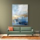 Blue & Gold Abstract 15 Wall Art