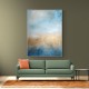 Blue & Gold Abstract 17 Wall Art