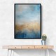 Blue & Gold Abstract 17 Wall Art