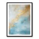 Blue & Gold Abstract 18 Wall Art