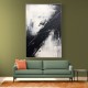 Black Brush Strokes 4 Abstract Wall Art