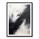 Black Brush Strokes 4 Abstract Wall Art