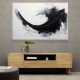 Black Brush Strokes 5 Abstract Wall Art