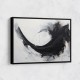 Black Brush Strokes 5 Abstract Wall Art