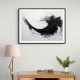 Black Brush Strokes 5 Abstract Wall Art