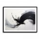 Black Brush Strokes 9 Abstract Wall Art