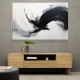 Black Brush Strokes 9 Abstract Wall Art