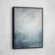 Blue & Silver Abstract 1 Wall Art