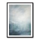 Blue & Silver Abstract 1 Wall Art
