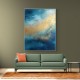 Blue & Gold Abstract 19 Wall Art