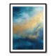 Blue & Gold Abstract 19 Wall Art