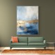 Blue & Gold Abstract 20 Wall Art