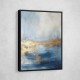 Blue & Gold Abstract 20 Wall Art
