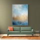 Blue & Gold Abstract 21 Wall Art