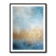 Blue & Gold Abstract 21 Wall Art