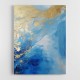 Blue & Gold Abstract 22 Wall Art
