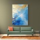 Blue & Gold Abstract 22 Wall Art