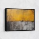 Split Black & Gold Abstract Wall Art