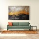 Black & Gold Abstract Texture 1 Wall Art
