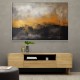 Black & Gold Abstract Texture 1 Wall Art