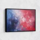 Red & Blue Abstract 1 Wall Art