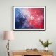 Red & Blue Abstract 1 Wall Art