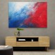 Red & Blue Abstract 2 Wall Art