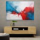 Red & Blue Abstract 4 Wall Art