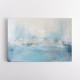 Silver Stroke on Blue Abstract 4 Wall Art