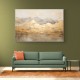 Gold Mountains Abstract 1 Wall Art