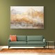 Gold Mountains Abstract 2 Wall Art