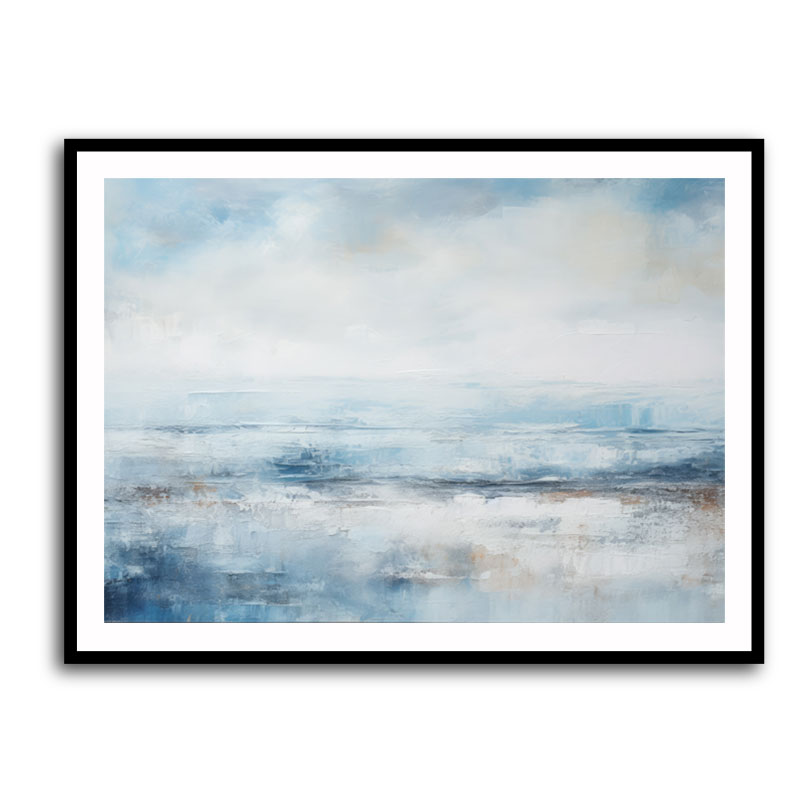 Seascape Blue Abstract 1 Wall Art