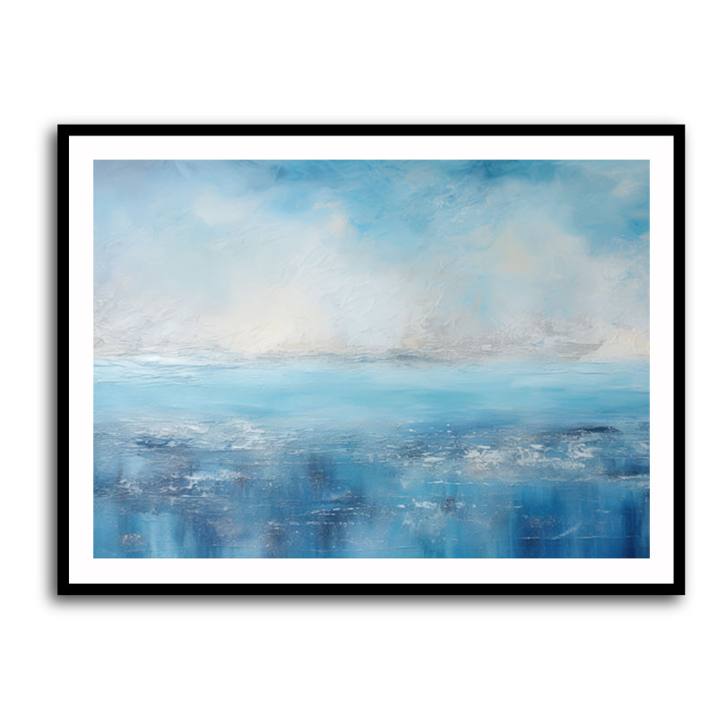 Seascape Blue Abstract 2 Wall Art