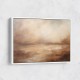 Seascape Brown Abstract Wall Art