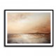 Seascape Brown Abstract 3 Wall Art