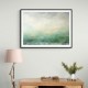 Seascape Green Abstract Wall Art
