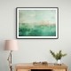 Seascape Green Abstract 1 Wall Art