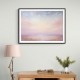 Seascape Pink Abstract Wall Art
