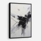Black Brush Strokes 10 Abstract Wall Art