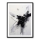 Black Brush Strokes 10 Abstract Wall Art