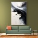 Black Brush Strokes 13 Abstract Wall Art