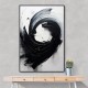 Black Brush Strokes 14 Abstract Wall Art