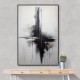 Black Brush Strokes 16 Abstract Wall Art