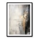 Silver Black & Gold Texture Abstract 1 Wall Art