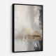 Silver Black & Gold Texture Abstract 3 Wall Art
