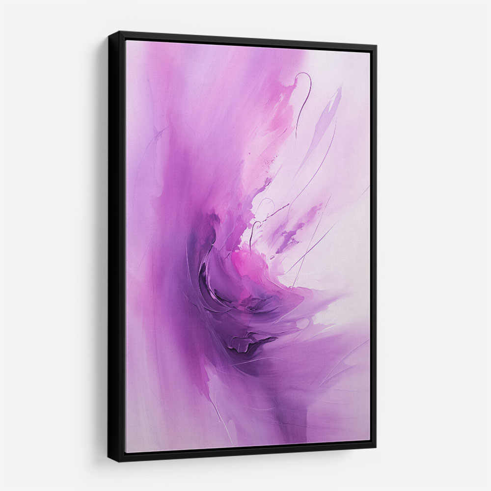 Purple Strokes Abstract 2
