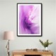 Purple Strokes Abstract 2