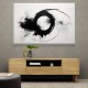 Black Circle 3 Abstract Wall Art