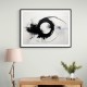Black Circle 3 Abstract Wall Art